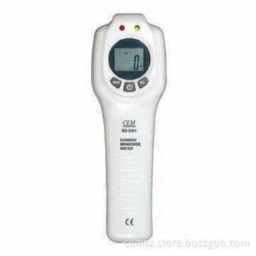 Carbon Monoxide Analyzer with Back-lighted Two-line LCD Display